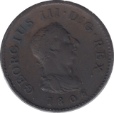 1806 FARTHING ( GF ) - Farthing - Cambridgeshire Coins