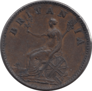 1806 FARTHING ( GVF ) - Farthing - Cambridgeshire Coins