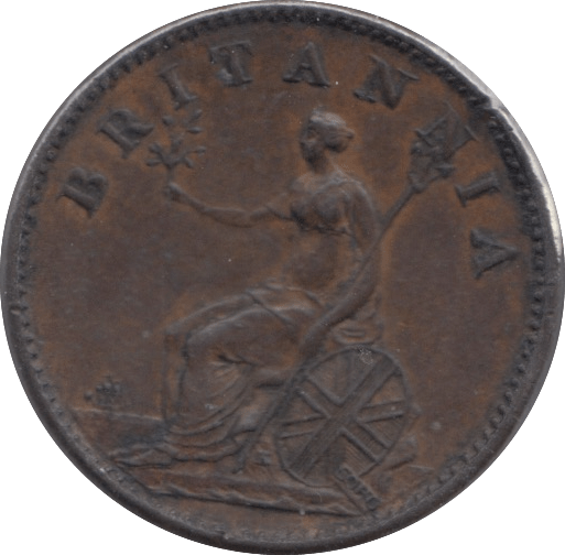 1806 FARTHING ( GVF ) - Farthing - Cambridgeshire Coins