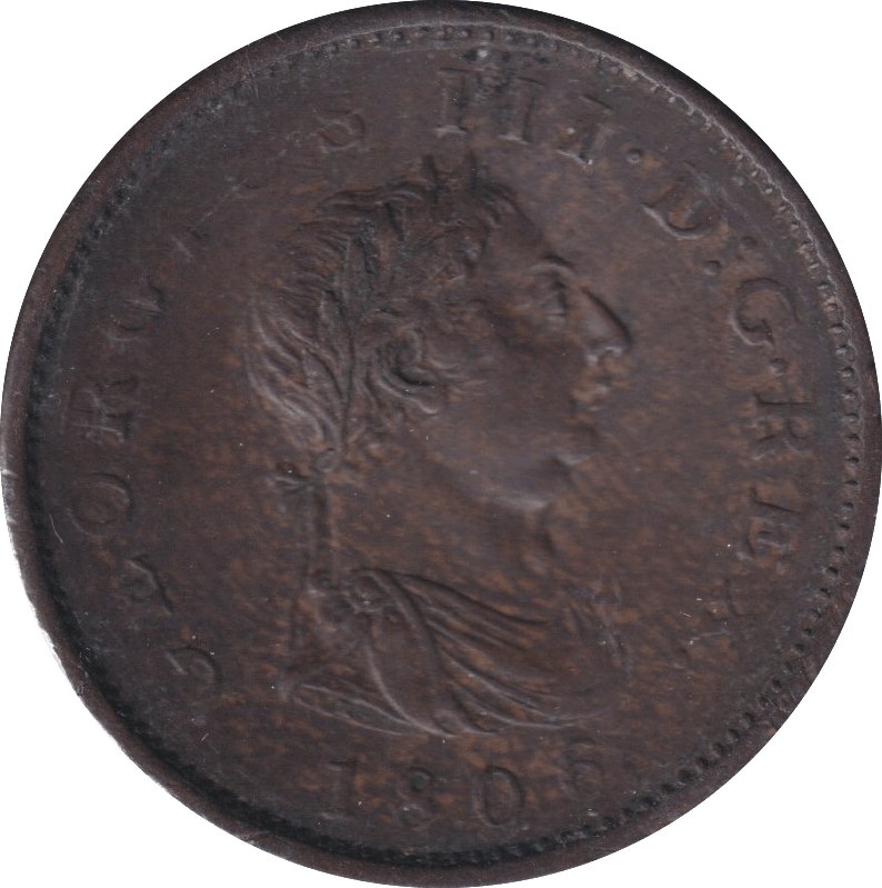 1806 PENNY ( VF ) Penny Cambridgeshire Coins – Cambridgeshire Coins