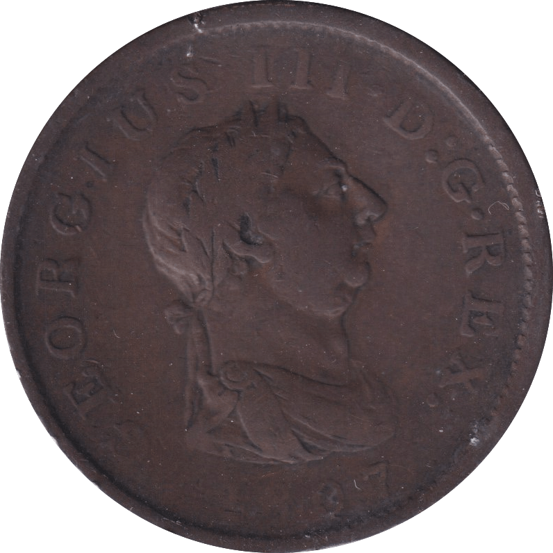 1807 PENNY ( FINE ) Penny Cambridgeshire Coins – Cambridgeshire Coins