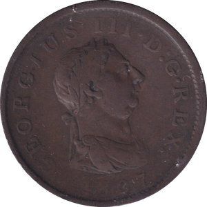 1807 PENNY ( FINE ) - Penny - Cambridgeshire Coins