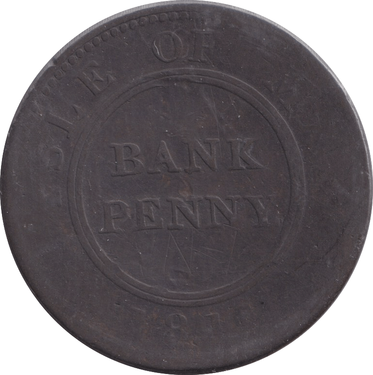 1811 PENNY BANK TOKEN ISLE OF MAN - WORLD COINS - Cambridgeshire Coins