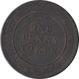 1812 BIRMINGHAM UNION COPPER PENNY TOKEN BIRMINGHAM - PENNY TOKEN - Cambridgeshire Coins