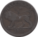 1813 HALFPENNY TOKEN WALTHAMSTOW LONDON - HALFPENNY TOKENS - Cambridgeshire Coins