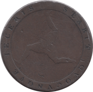 1813 ISLE OF MAN HALFPENNY - WORLD COINS - Cambridgeshire Coins