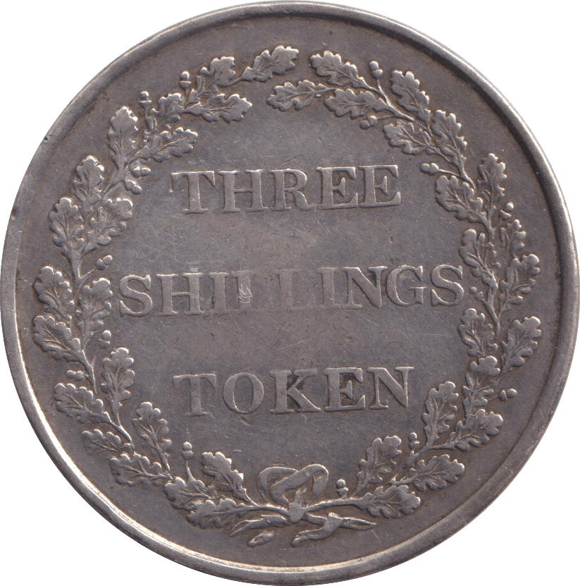 1813 THREE SHILLINGS TOKEN JERSEY - WORLD COINS - Cambridgeshire Coins