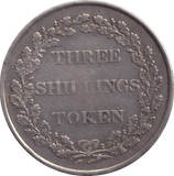 1813 THREE SHILLINGS TOKEN JERSEY - WORLD COINS - Cambridgeshire Coins