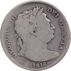 1816 HALF CROWN ( NF ) - HALF FARTHING - Cambridgeshire Coins