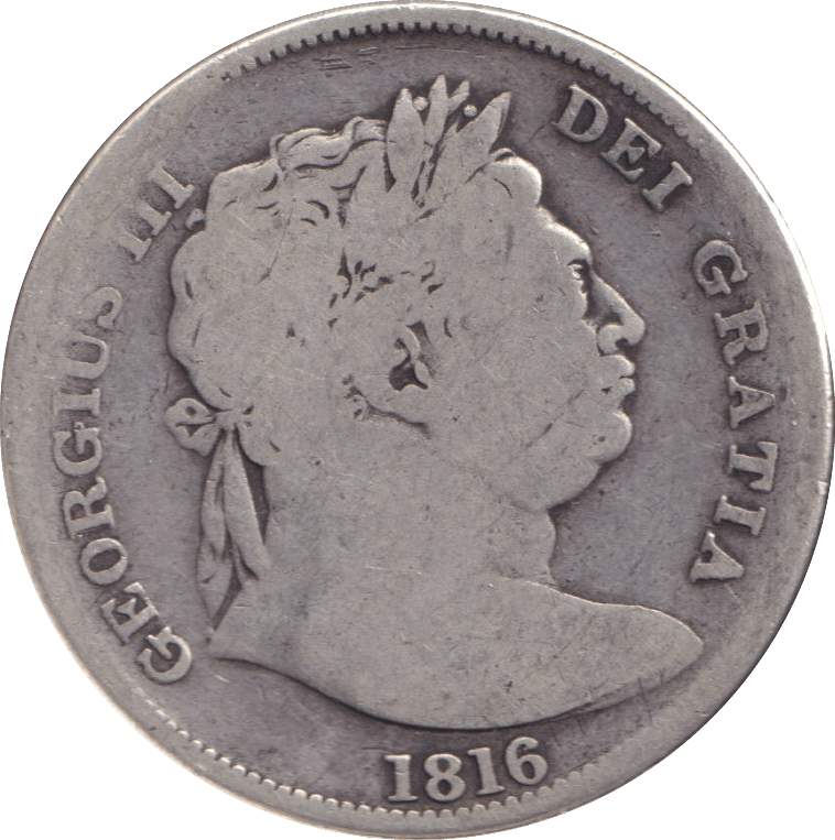 1816 HALF CROWN ( NF ) - HALF FARTHING - Cambridgeshire Coins