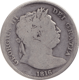 1816 HALF CROWN ( NF ) - HALF FARTHING - Cambridgeshire Coins