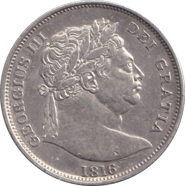 1816 HALFCROWN ( GVF ) - FLORIN - Cambridgeshire Coins