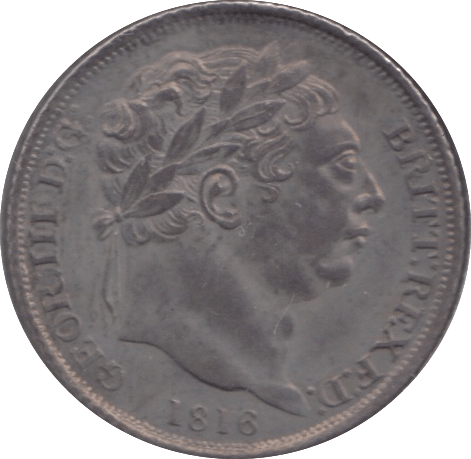 1816 SIXPENCE ( AUNC ) - SIXPENCE - Cambridgeshire Coins