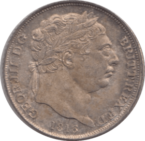 1816 SIXPENCE ( EF ) - SIXPENCE - Cambridgeshire Coins