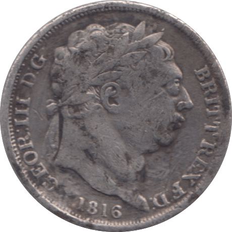 1816 SIXPENCE ( GF ) - Sixpence - Cambridgeshire Coins