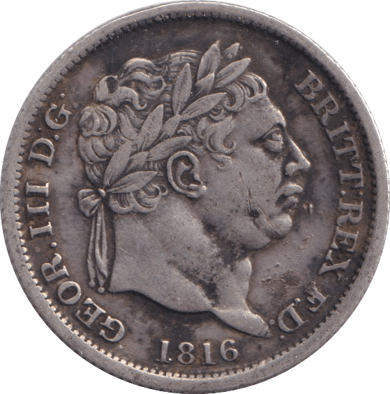 1816 SIXPENCE ( VF ) - SIXPENCE - Cambridgeshire Coins