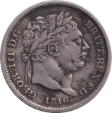 1816 SIXPENCE ( VF ) - SIXPENCE - Cambridgeshire Coins