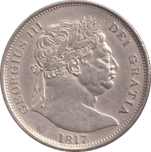 1817 HALFCROWN ( EF ) - HALFCROWN - Cambridgeshire Coins