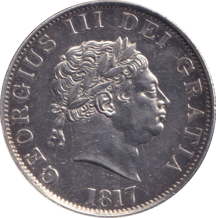 1817 HALFCROWN ( EF ) - HALFCROWN - Cambridgeshire Coins