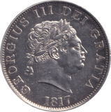 1817 HALFCROWN ( EF ) - HALFCROWN - Cambridgeshire Coins