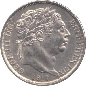 1817 SIXPENCE ( AUNC ) - Sixpence - Cambridgeshire Coins