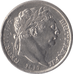 1817 SIXPENCE ( EF ) - Sixpence - Cambridgeshire Coins