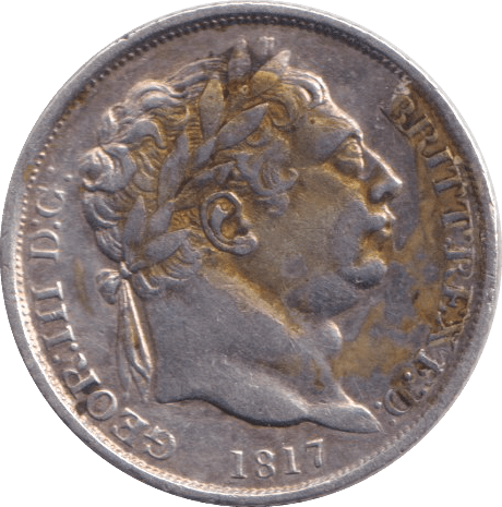 1817 SIXPENCE ( GVF ) - SIXPENCE - Cambridgeshire Coins