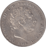 1818 CROWN ( EF ) - CROWN - Cambridgeshire Coins