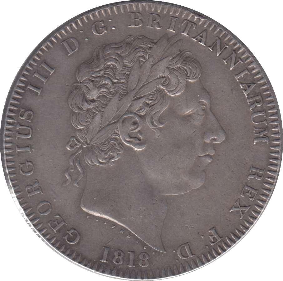 1818 CROWN ( GVF ) - CROWN - Cambridgeshire Coins