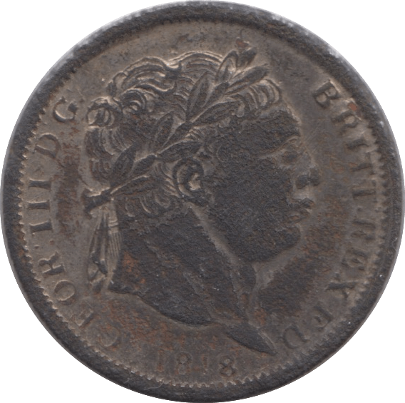 1818 FORGERY SHILLING - SHILLING - Cambridgeshire Coins