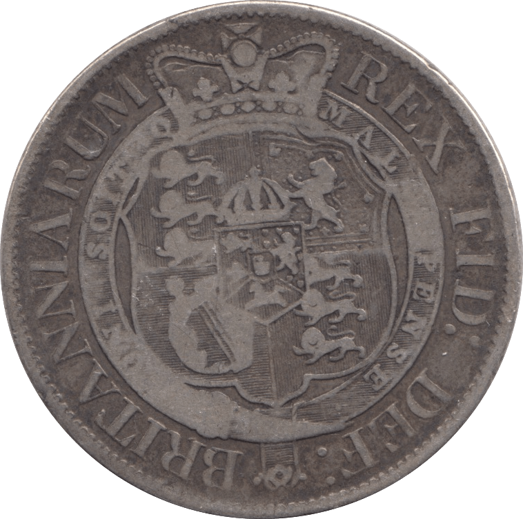 1818 HALFCROWN (GF) - HALFCROWN - Cambridgeshire Coins