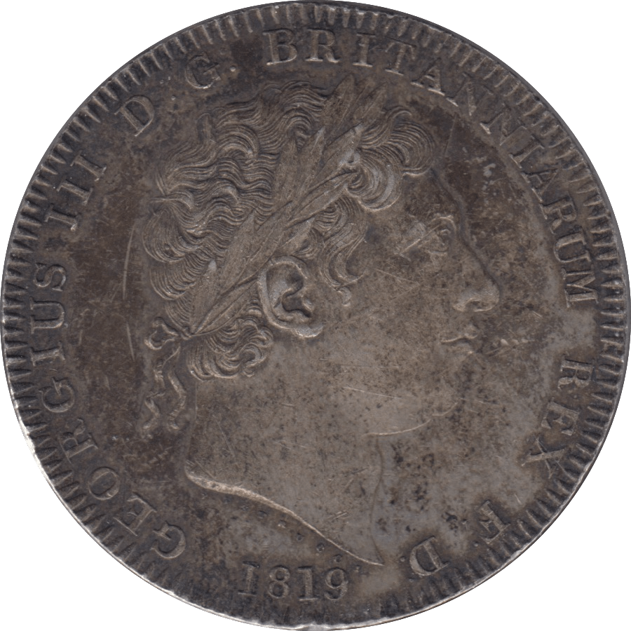 1819 CROWN ( AUNC ) LIX - CROWN - Cambridgeshire Coins