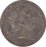 1819 CROWN ( AUNC ) LX - CROWN - Cambridgeshire Coins