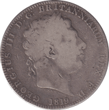 1819 CROWN ( FINE ) - CROWN - Cambridgeshire Coins