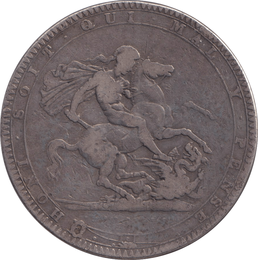 1819 CROWN ( FINE ) - CROWN - Cambridgeshire Coins