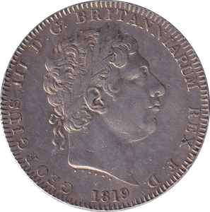 1819 CROWN ( GVF ) - CROWN - Cambridgeshire Coins