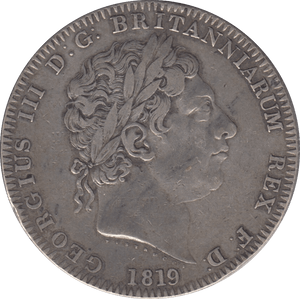 1819 CROWN ( VF ) - CROWN - Cambridgeshire Coins