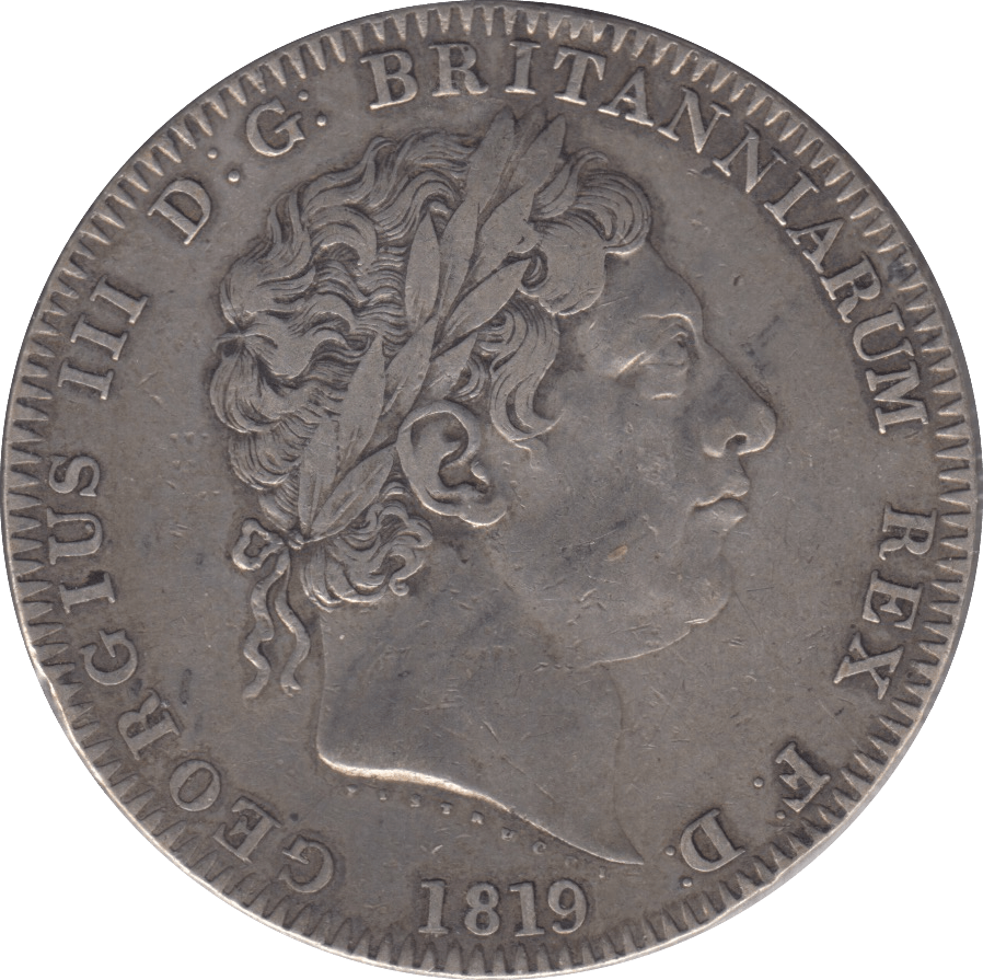 1819 CROWN ( VF ) - CROWN - Cambridgeshire Coins