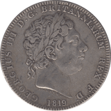 1819 CROWN ( VF ) - CROWN - Cambridgeshire Coins