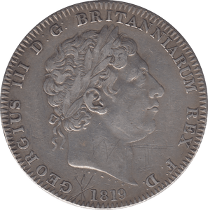 1819 CROWN ( VF ) LIX - CROWN - Cambridgeshire Coins