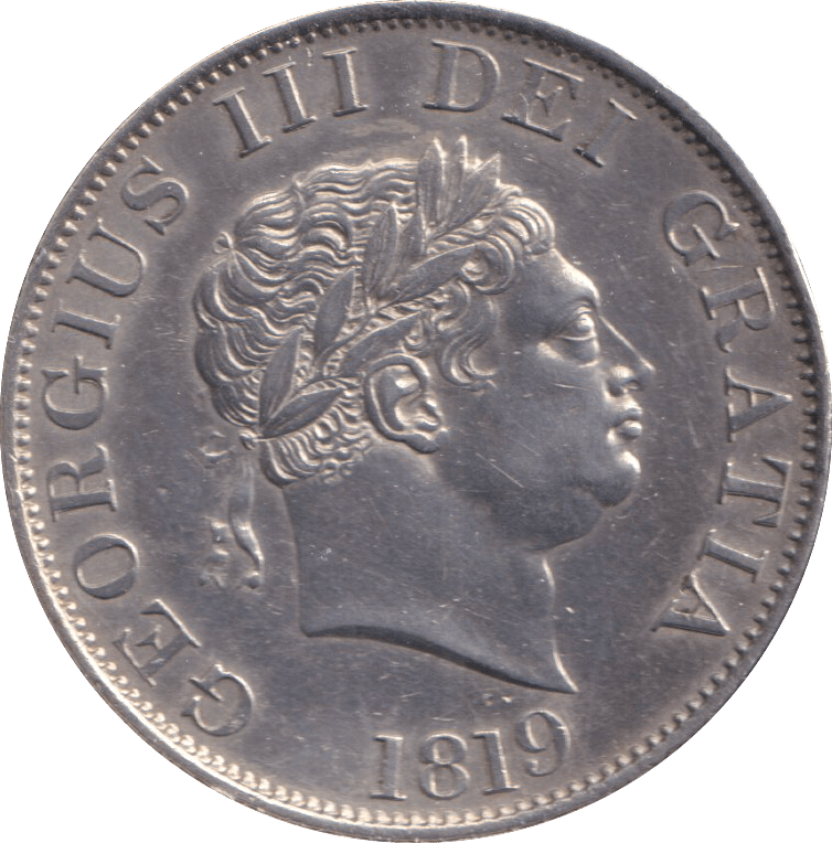 1819 HALFCROWN ( EF ) - HALFCROWN - Cambridgeshire Coins