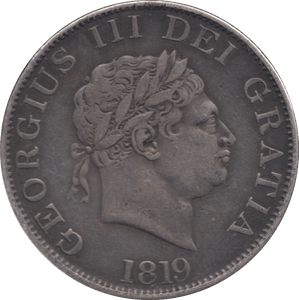 1819 HALFCROWN ( GF ) - HALFCROWN - Cambridgeshire Coins