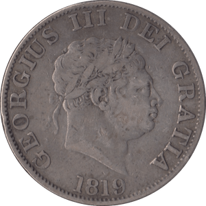 1819 HALFCROWN ( GF ) - HALFCROWN - Cambridgeshire Coins