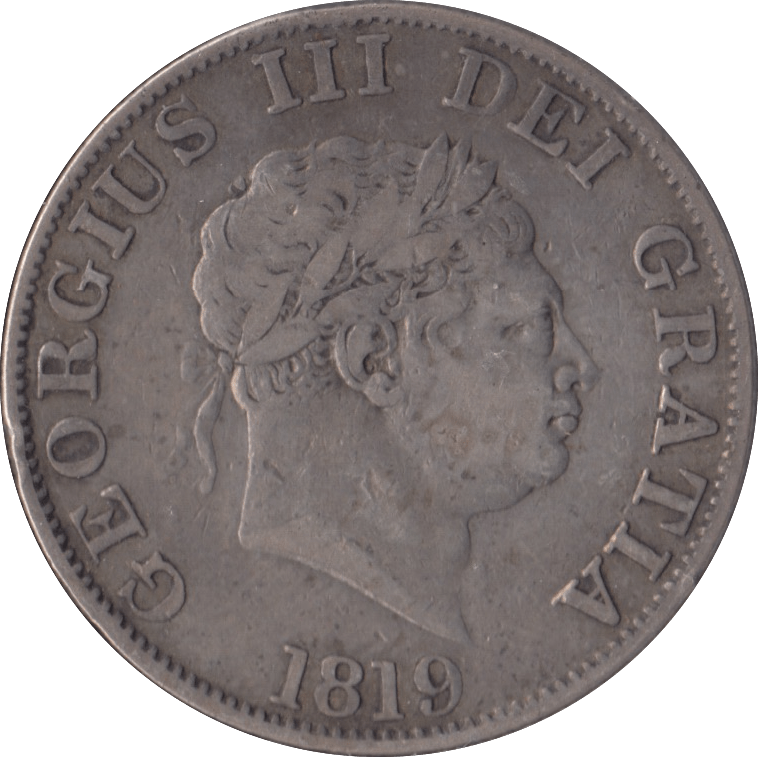 1819 HALFCROWN ( GF ) - HALFCROWN - Cambridgeshire Coins