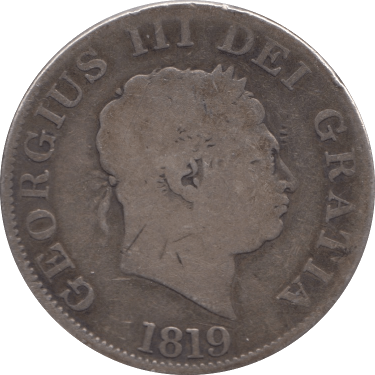 1819 HALFCROWN ( NF ) - HALFCROWN - Cambridgeshire Coins