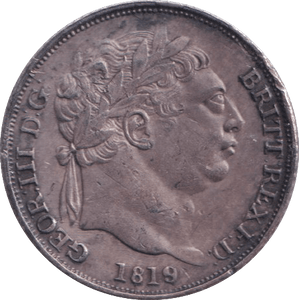 1819 SIXPENCE ( EF ) - SHILLING - Cambridgeshire Coins