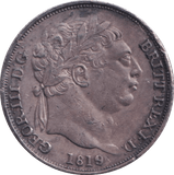 1819 SIXPENCE ( EF ) - SHILLING - Cambridgeshire Coins