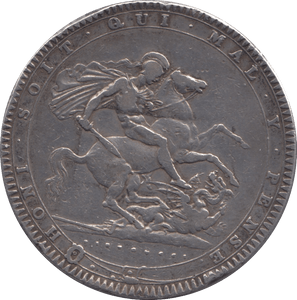 1820 CROWN ( FINE ) LX - CROWN - Cambridgeshire Coins