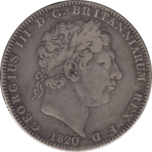 1820 CROWN ( GF ) - CROWN - Cambridgeshire Coins