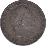 1820 CROWN ( GF ) LX - CROWN - Cambridgeshire Coins